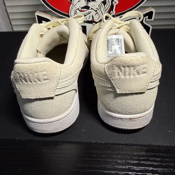 Nike Court Vision Cream Low-Top Sneakers Women’s Size 8 - Picture 7 of 8